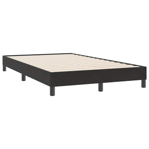 Schwarzes Samt Bettgestell 120x220 cm