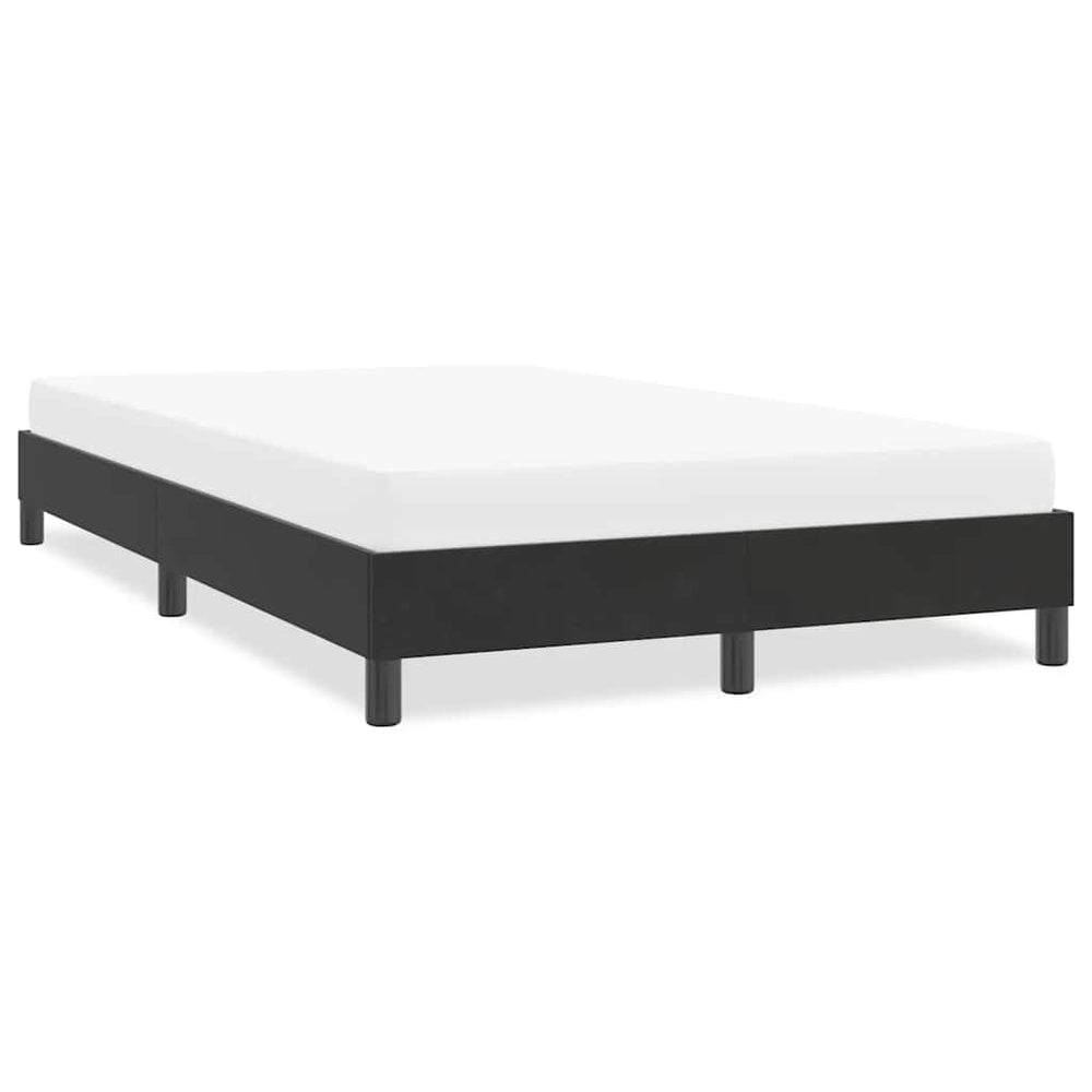 Schwarzes Samt Bettgestell 120x220 cm