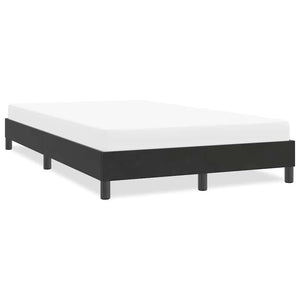 Schwarzes Samt Bettgestell 120x220 cm