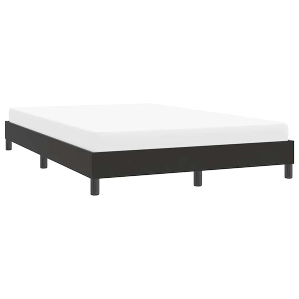 Bettgestell Schwarz Samt 140x220 cm