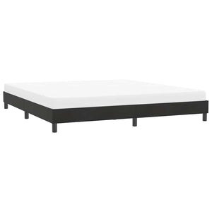 Bettgestell Schwarz 180x220 cm Samt