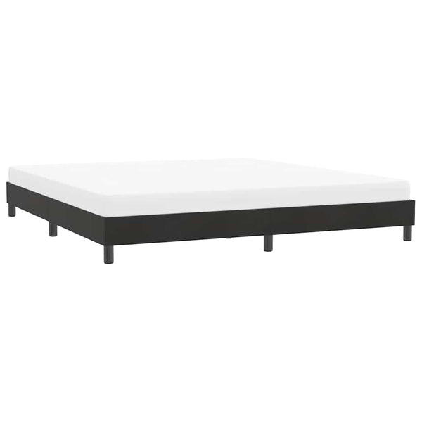 Bettgestell Schwarz 180x220 cm Samt