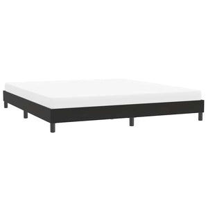Bettgestell Schwarz Samt 200x220 cm