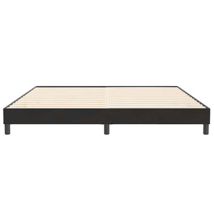 Bettgestell Schwarz Samt 200x220 cm