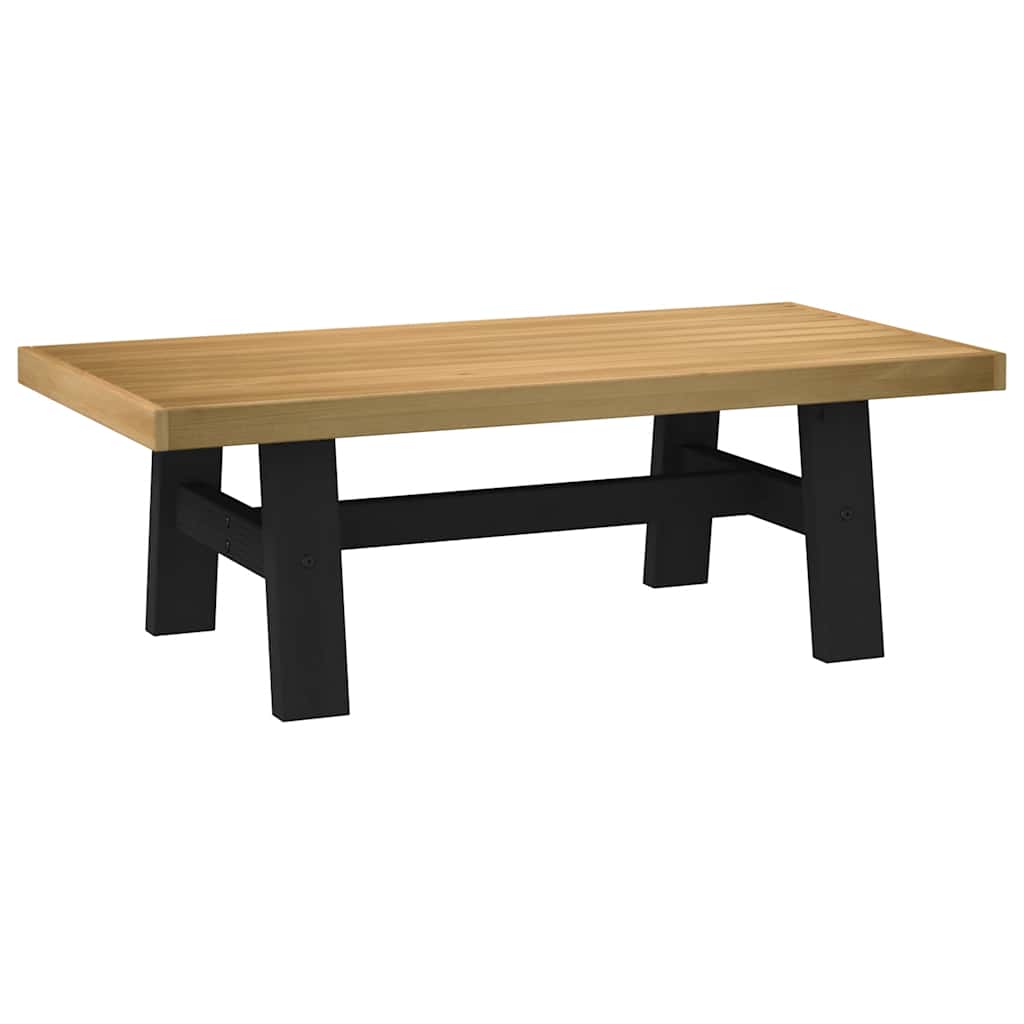 vidaXL Table basse NOAIN pieds en A 120x60x40 cm Pin massif