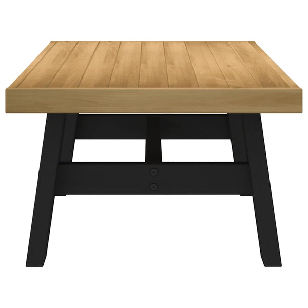 vidaXL Table basse NOAIN pieds en A 120x60x40 cm Pin massif
