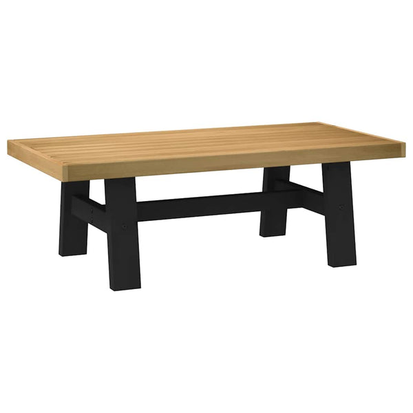 vidaXL Table basse NOAIN pieds en A 120x60x40 cm Pin massif