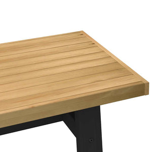 vidaXL Table basse NOAIN pieds en A 120x60x40 cm Pin massif