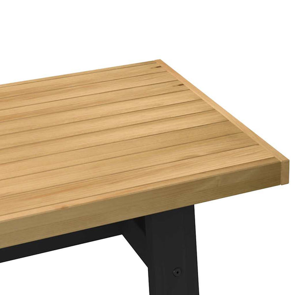 vidaXL Table basse NOAIN pieds en A 120x60x40 cm Pin massif