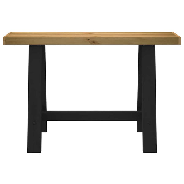 Kiefer Massivholz Konsolentisch 120 cm