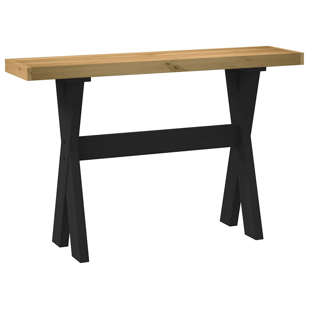 Kiefer Massivholz Konsolentisch 120cm