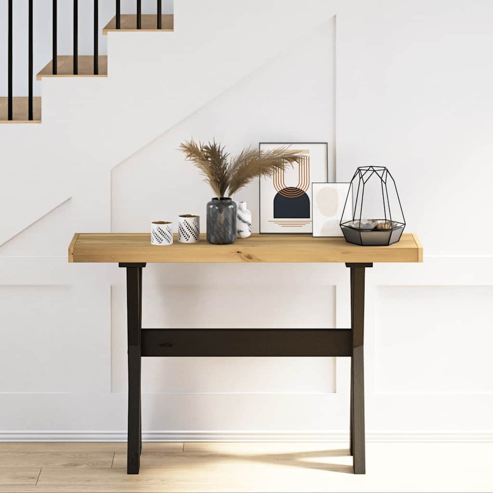 Kiefer Massivholz Konsolentisch 120cm