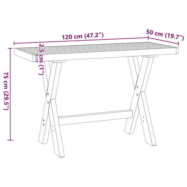 Schreibtisch Kiefer Massivholz 120x50 cm