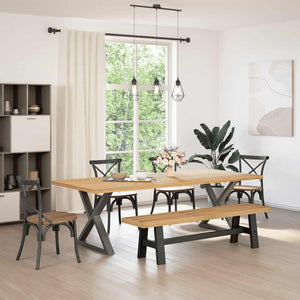 Massivholz Esszimmerbank Kiefer 180cm