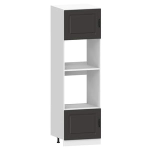 7-tlg Küchenschrank-Set Schwarz