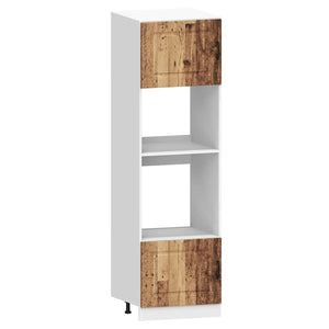 7-tlg Küchenschrank-Set Altholz-Optik