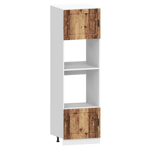 vidaXL Ensemble de meubles de cuisine 7 pcs Porto aspect bois de récupération bois d'ingénierie