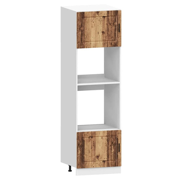 vidaXL Ensemble de meubles de cuisine 7 pcs Porto aspect bois de récupération bois d'ingénierie