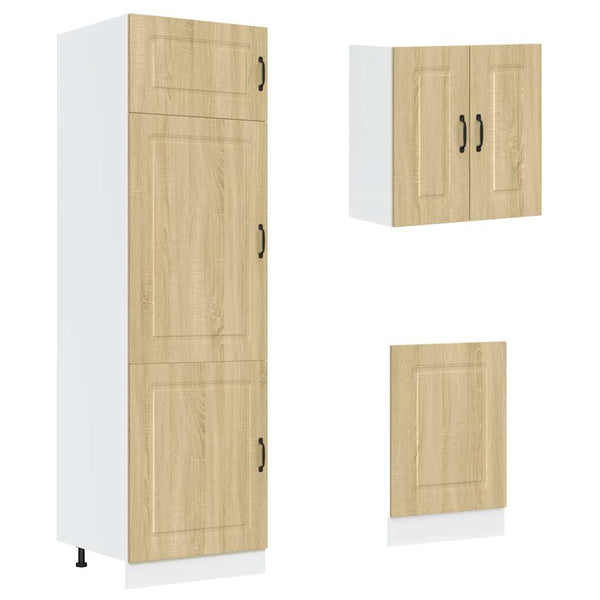 8-tlg Küchenschrank-Set Sonoma-Eiche
