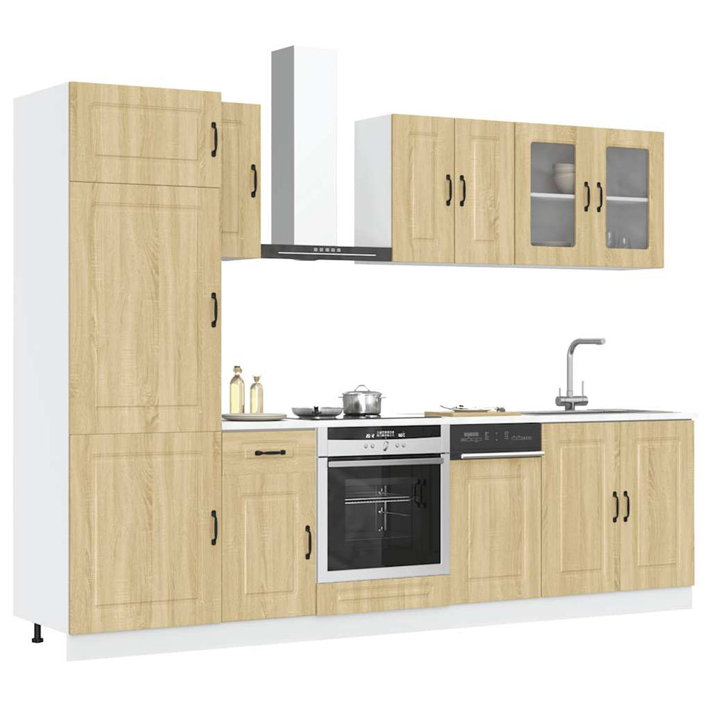 8-tlg Küchenschrank-Set Sonoma-Eiche