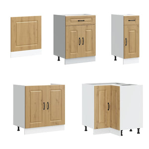 11-tlg Küchenschrank-Set Artisan-Eiche