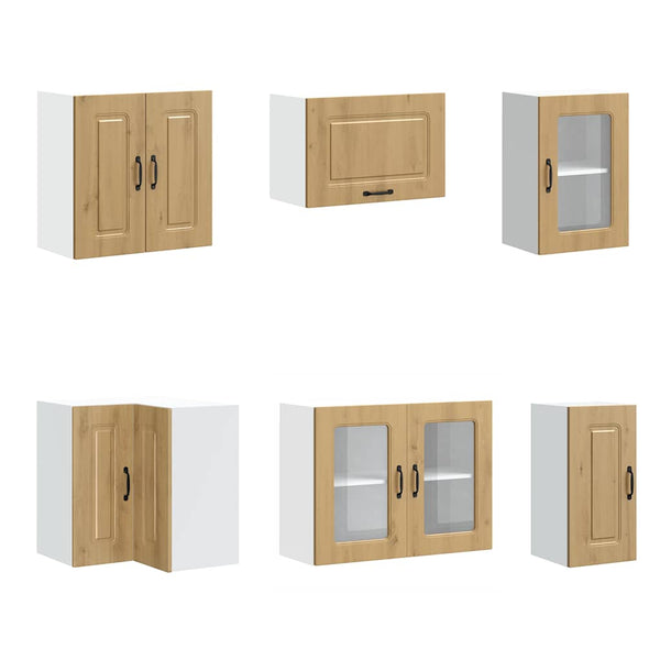 11-tlg Küchenschrank-Set Artisan-Eiche