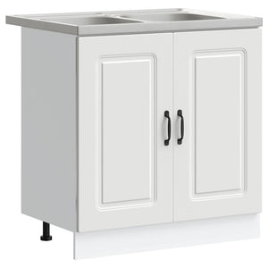Küchenschrank Kalmar Weiß 80cm