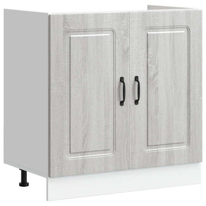 Küchenschrank Grau Sonoma 80 cm