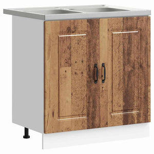 Küchenschrank Kalmar Altholz 80cm