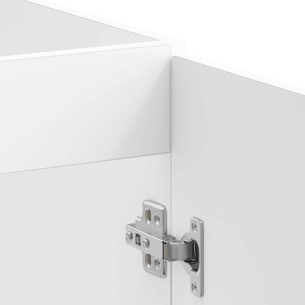 Waschbeckenunterschrank Lucca, Weiß, 2er-Set