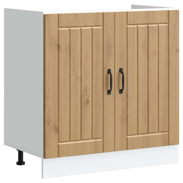 Waschbeckenunterschrank Lucca Artisan-Eiche