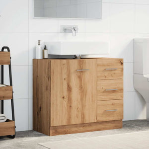 Waschbeckenschrank Artisan Eiche 63 cm