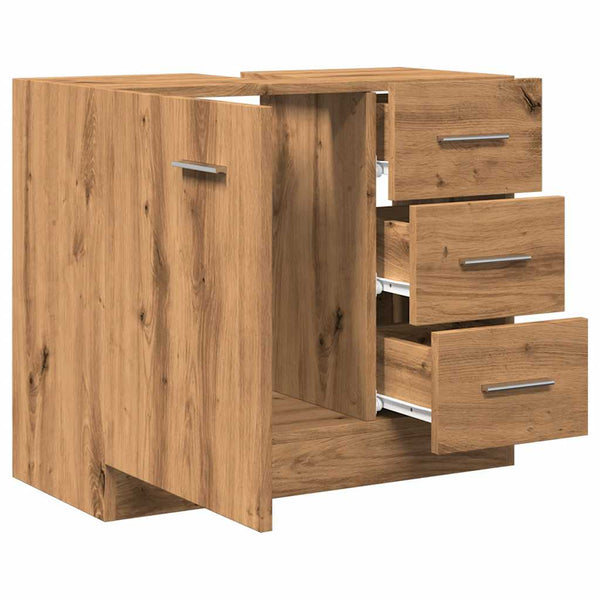 Waschbeckenschrank Artisan Eiche 63 cm