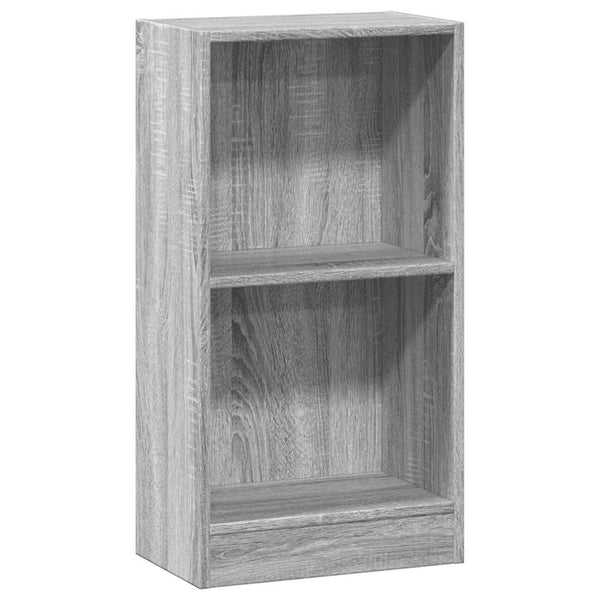 Bücherregal Grau Sonoma 40x24x76 cm
