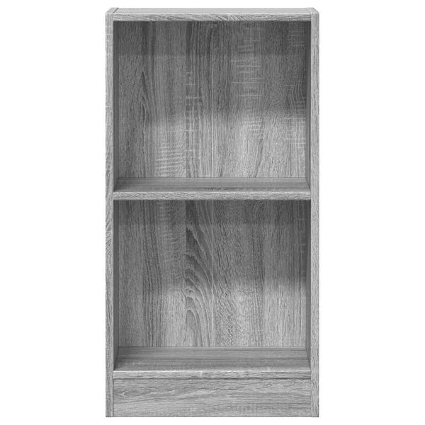 Bücherregal Grau Sonoma 40x24x76 cm