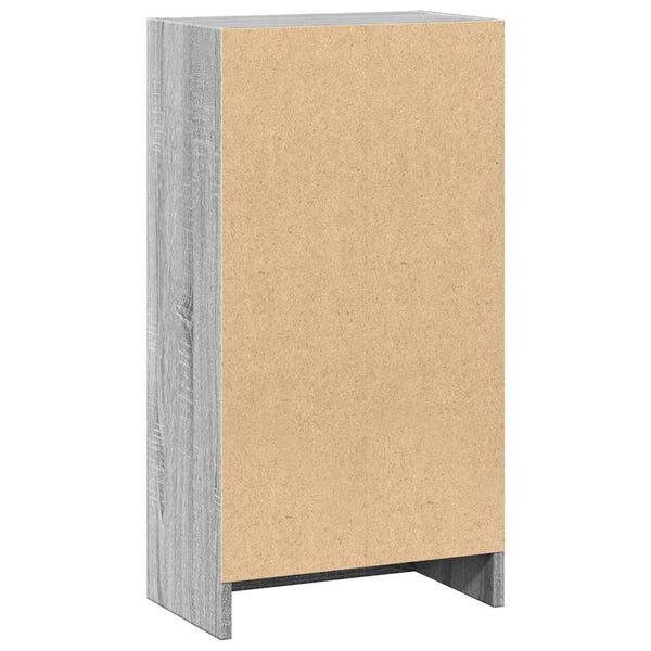 Bücherregal Grau Sonoma 40x24x76 cm