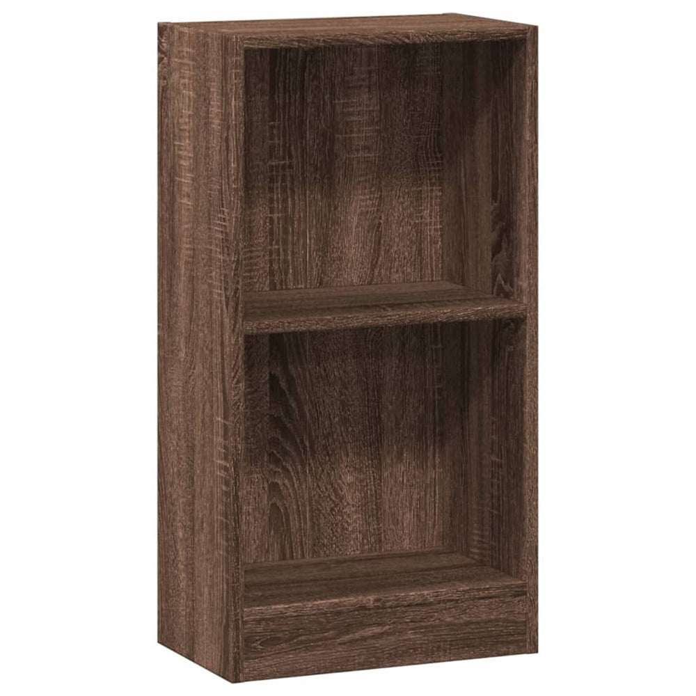 Bücherregal Braun Eichenoptik 76 cm