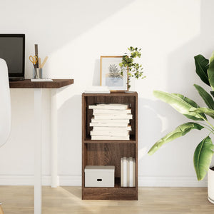 Bücherregal Braun Eichenoptik 76 cm