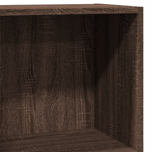 Bücherregal Braun Eichenoptik 76 cm