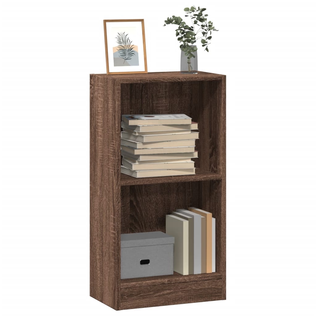 Bücherregal Braun Eichenoptik 76 cm