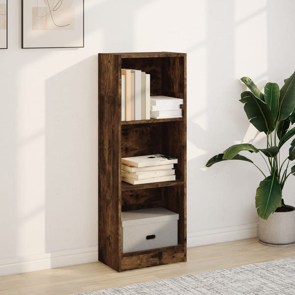 Bücherregal Räuchereiche 40x24x109 cm