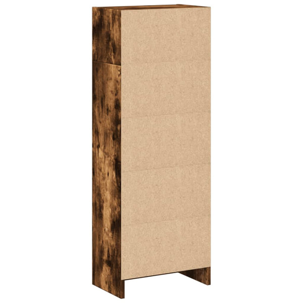 Bücherregal Räuchereiche 40x24x109 cm