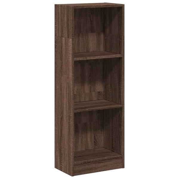 Bücherregal Braun Eichenoptik 109 cm