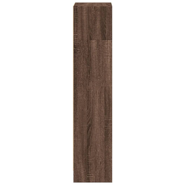 Bücherregal Braun Eichenoptik 109 cm