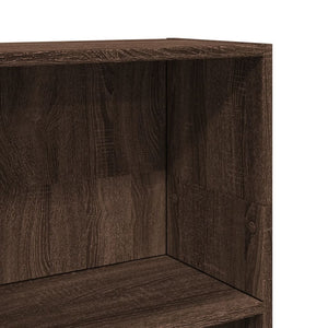 Bücherregal Braun Eichenoptik 109 cm