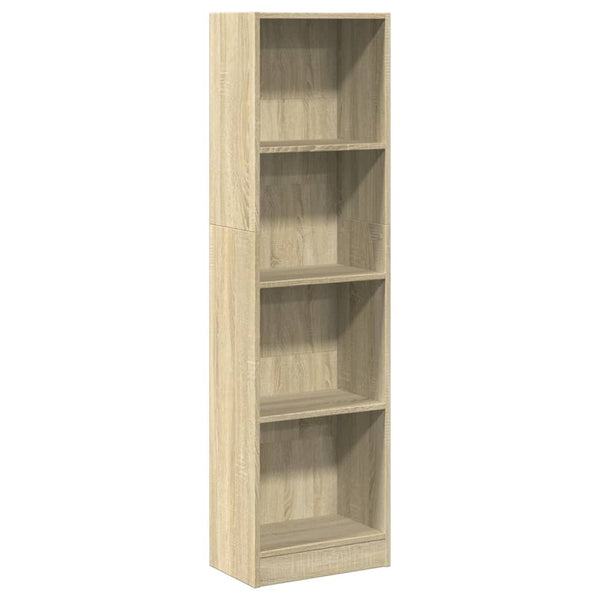 Bücherregal Sonoma Eiche 40x24x143 cm