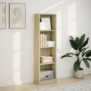Bücherregal Sonoma Eiche 40x24x143 cm