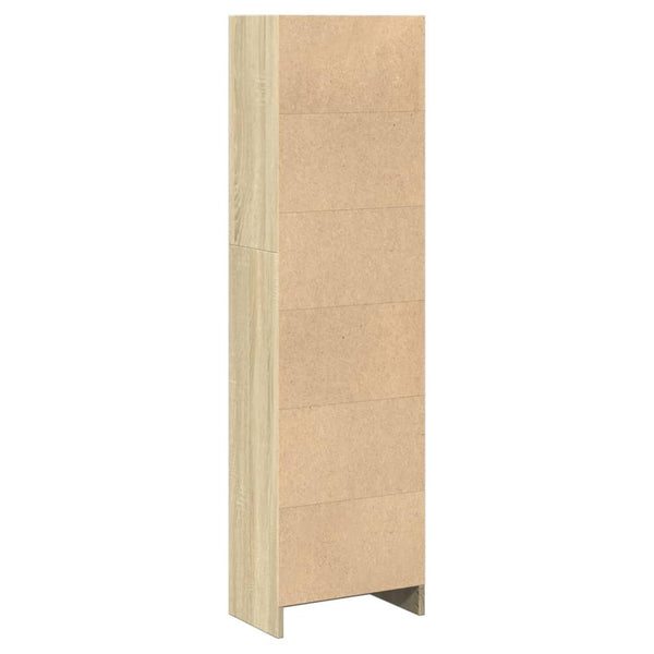 Bücherregal Sonoma Eiche 40x24x143 cm