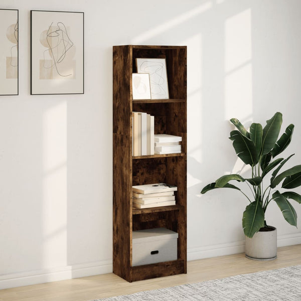 Bücherregal Räuchereiche 40x143 cm