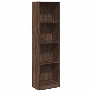 Bücherregal Braun Eichen-Optik 143 cm